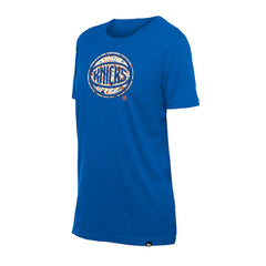 New Era New York Knicks Women's Glam Game Flower T-Shirt Blue