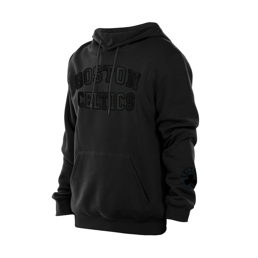 New Era Boston Celtics Logo Select Premium Pullover Hoodie Black
