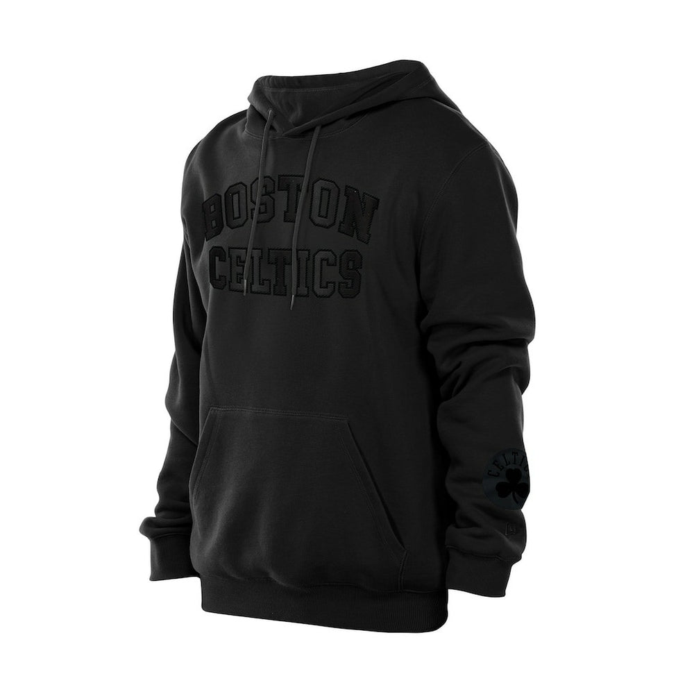 New Era Boston Celtics Logo Select Premium Pullover Hoodie Black