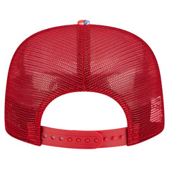 Los Angeles Angels New Era Adventure Pattern Golfer Trucker Snapback Hat Discount