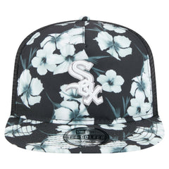 Chicago White Sox New Era Adventure Pattern Golfer Trucker Snapback Hat Sale