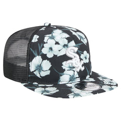 Chicago White Sox New Era Adventure Pattern Golfer Trucker Snapback Hat Sale