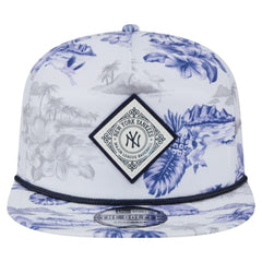 New York Yankees New Era Printed Island Golfer Snapback Hat Outlet