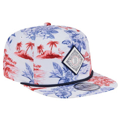 Boston Red Sox New Era Printed Island Golfer Snapback Hat Sale