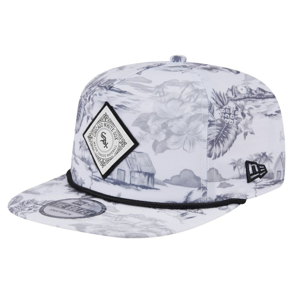 Chicago White Sox New Era Printed Island Golfer Snapback Hat for sale