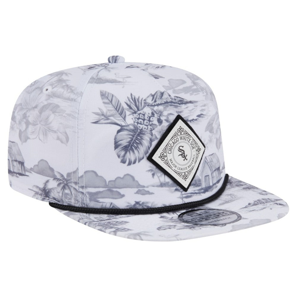 Chicago White Sox New Era Printed Island Golfer Snapback Hat for sale
