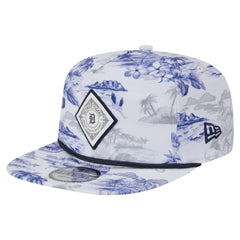 Detroit Tigers New Era Printed Island Golfer Snapback Hat Discount