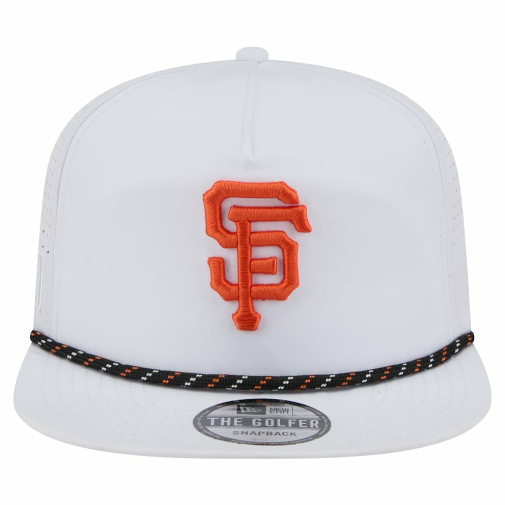 San Francisco Giants New Era Perforated Golfer Snapback Hat Outlet