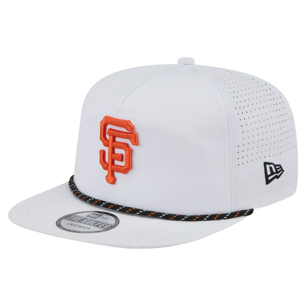 San Francisco Giants New Era Perforated Golfer Snapback Hat Outlet