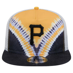 Pittsburgh Pirates New Era Tie-Dye Golfer Trucker Adjustable Hat Near Me