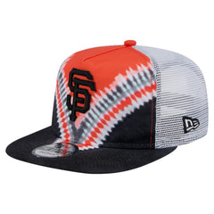 San Francisco Giants New Era Tie-Dye Golfer Trucker Adjustable Hat Sale