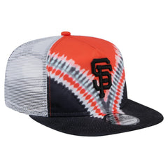 San Francisco Giants New Era Tie-Dye Golfer Trucker Adjustable Hat Sale