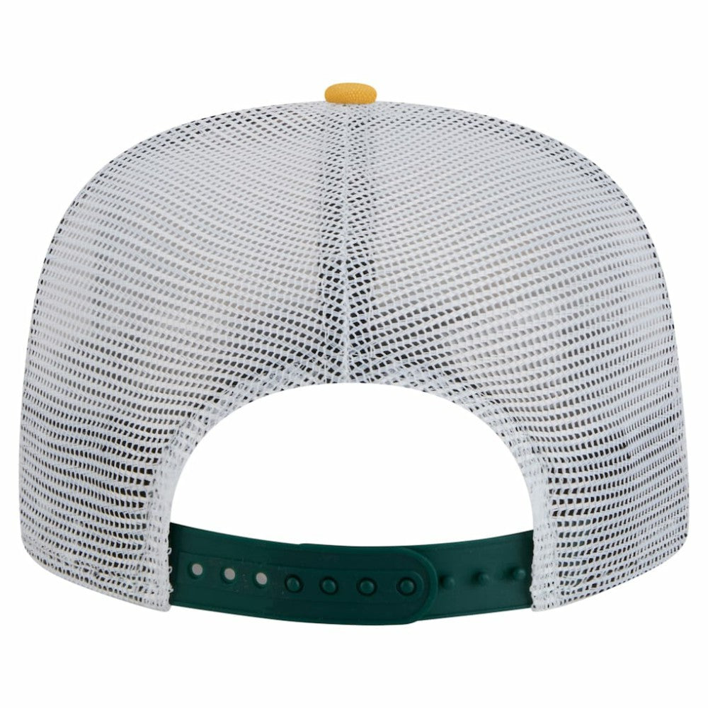 Athletics New Era Tie-Dye Golfer Trucker Adjustable Hat Near Me