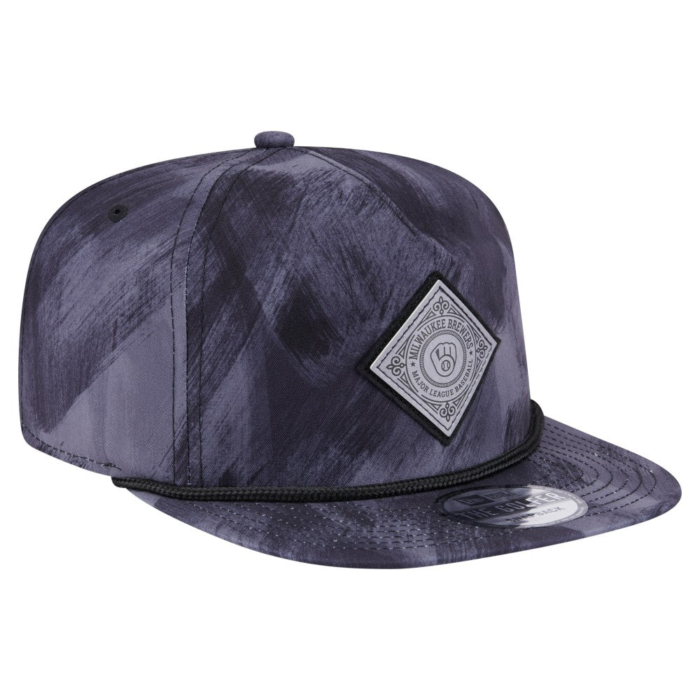 Milwaukee Brewers New Era Printed Golfer Snapback Hat Near Me