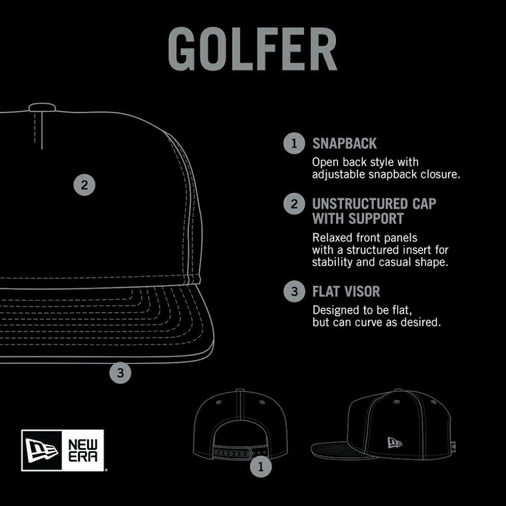 Houston Astros New Era Printed Golfer Snapback Hat Near Me