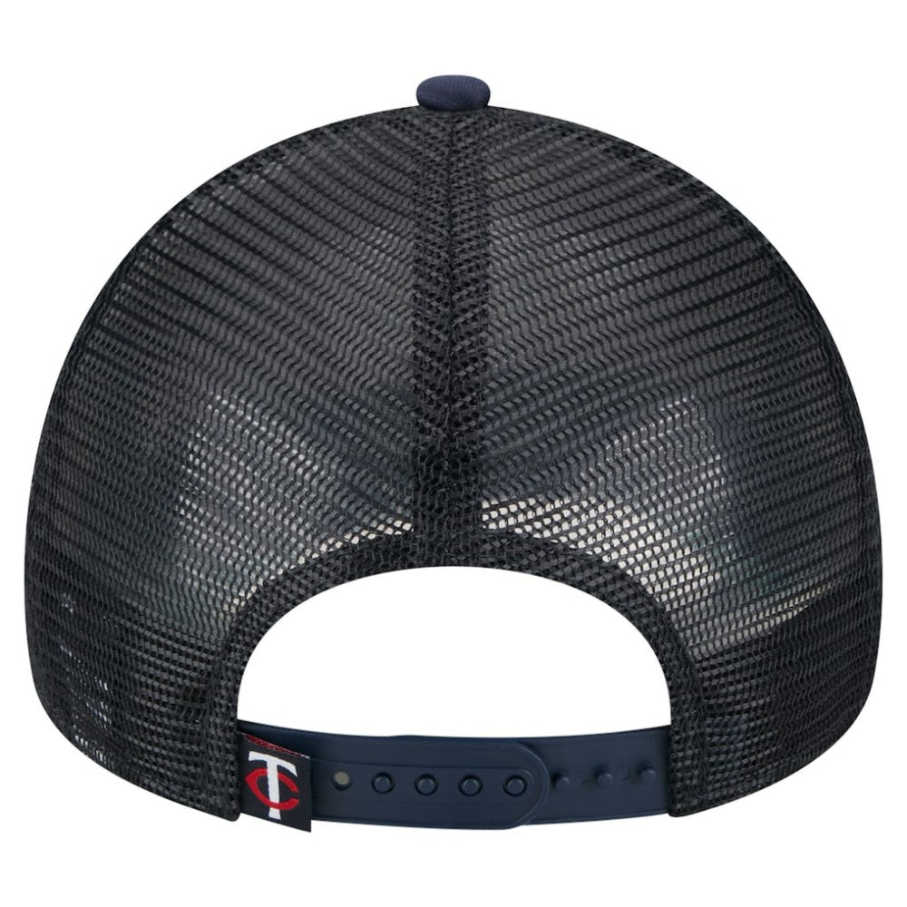Minnesota Twins New Era Distressed 9FORTY A-Frame Adjustable Trucker Hat Online