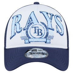Tampa Bay Rays New Era Distressed 9FORTY A-Frame Adjustable Trucker Hat Near Me