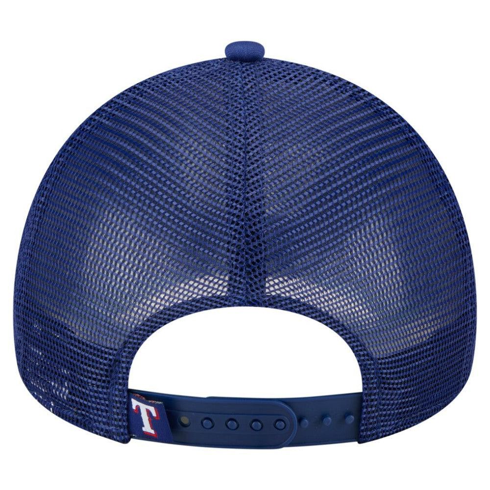 Texas Rangers New Era Trucker A-Frame 9FORTY Adjustable Hat Outlet