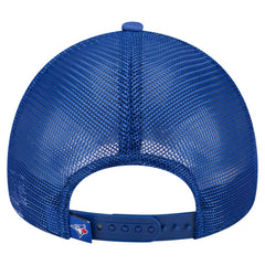 Toronto Blue Jays New Era Distressed 9FORTY A-Frame Adjustable Trucker Hat Online