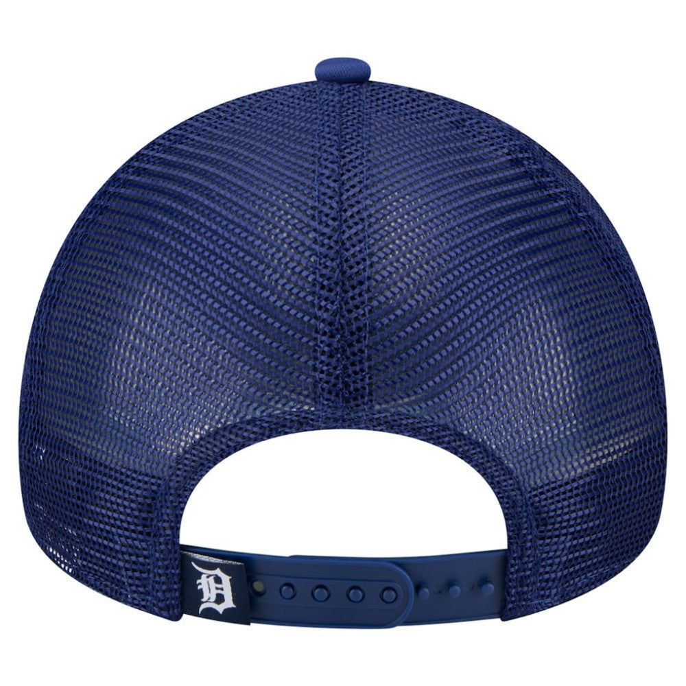 Detroit Tigers New Era Distressed 9FORTY A-Frame Adjustable Trucker Hat Sale
