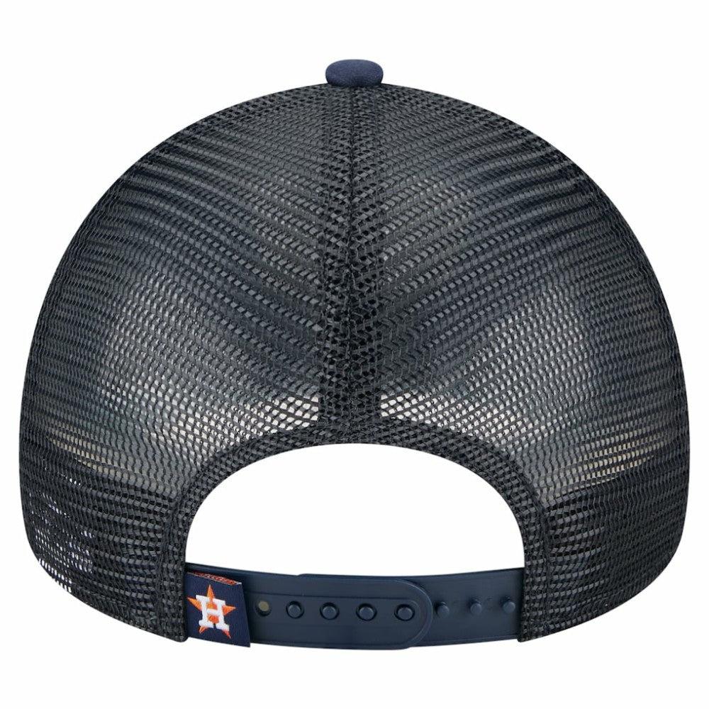 Houston Astros New Era Distressed 9FORTY A-Frame Adjustable Trucker Hat Outlet