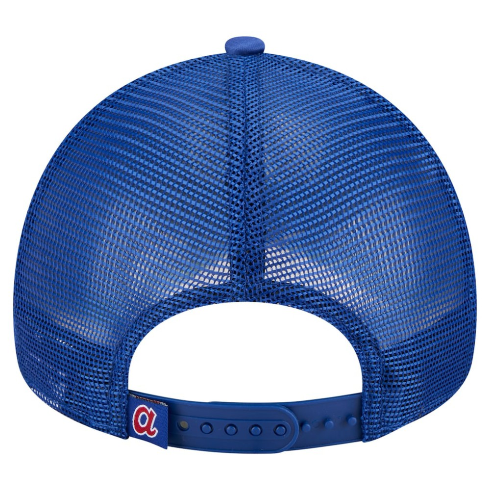 Atlanta Braves New Era Trucker A-Frame 9FORTY Adjustable Hat Outlet