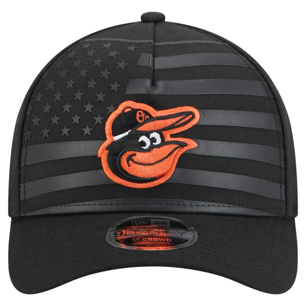 Baltimore Orioles New Era American Flag 9FORTY M-Crown A-Frame Adjustable Hat Discount