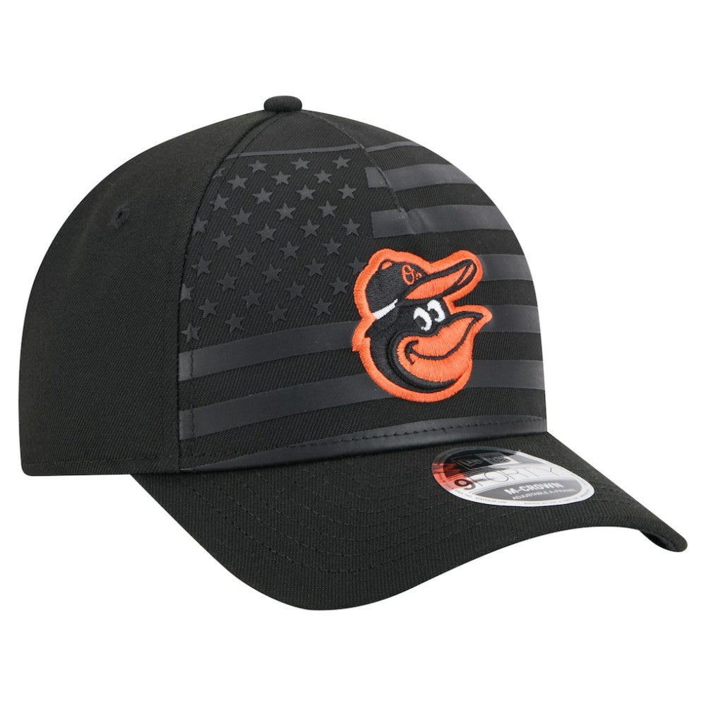 Baltimore Orioles New Era American Flag 9FORTY M-Crown A-Frame Adjustable Hat Discount