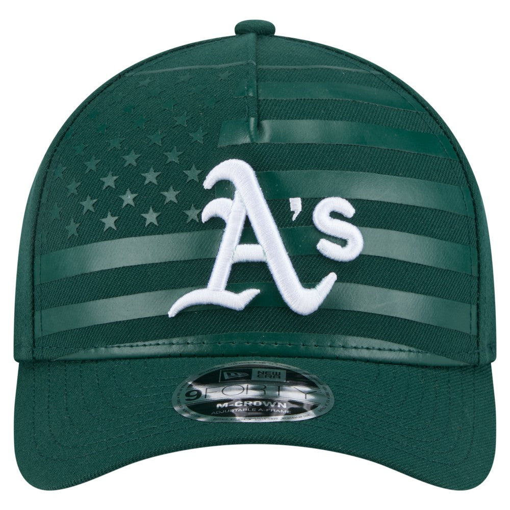 Athletics New Era American Flag 9FORTY M-Crown A-Frame Adjustable Hat Discount