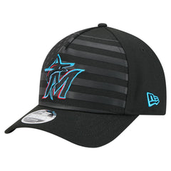 Miami Marlins New Era American Flag 9FORTY M-Crown A-Frame Adjustable Hat Online