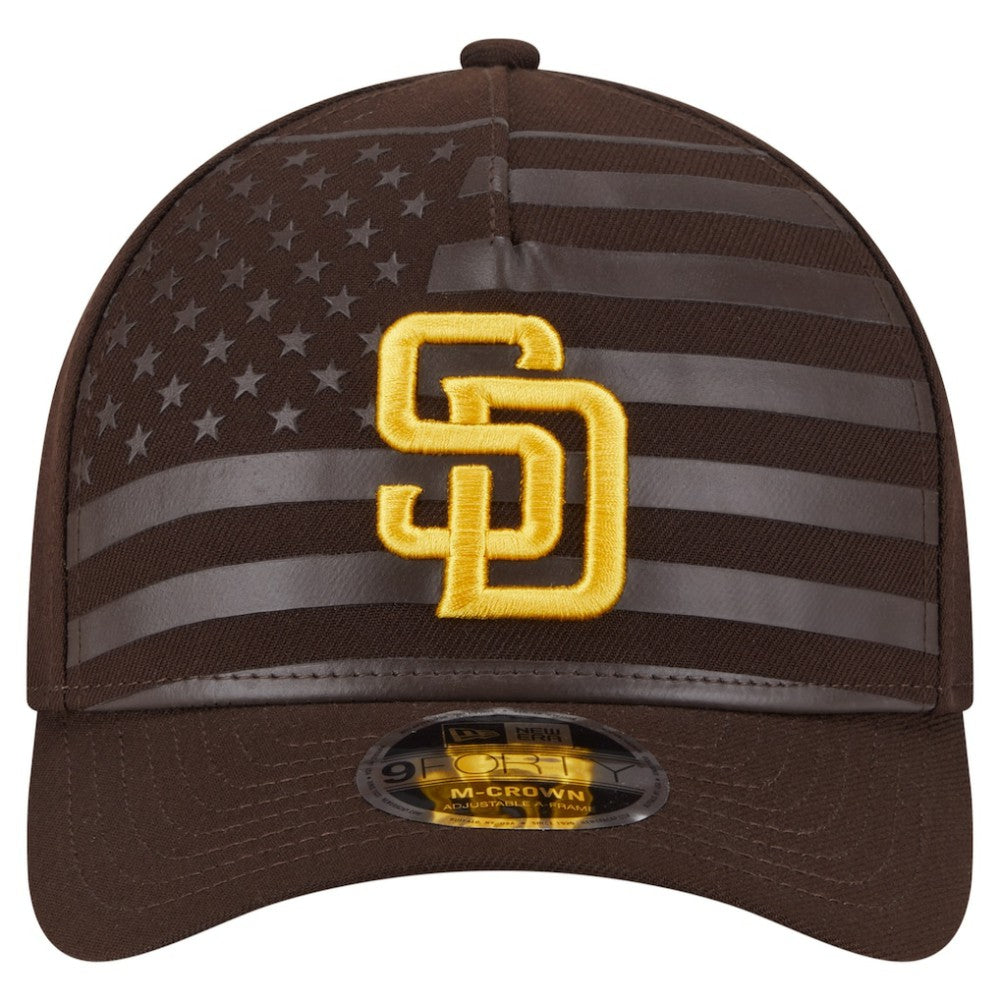 San Diego Padres New Era American Flag 9FORTY M-Crown A-Frame Adjustable Hat Online