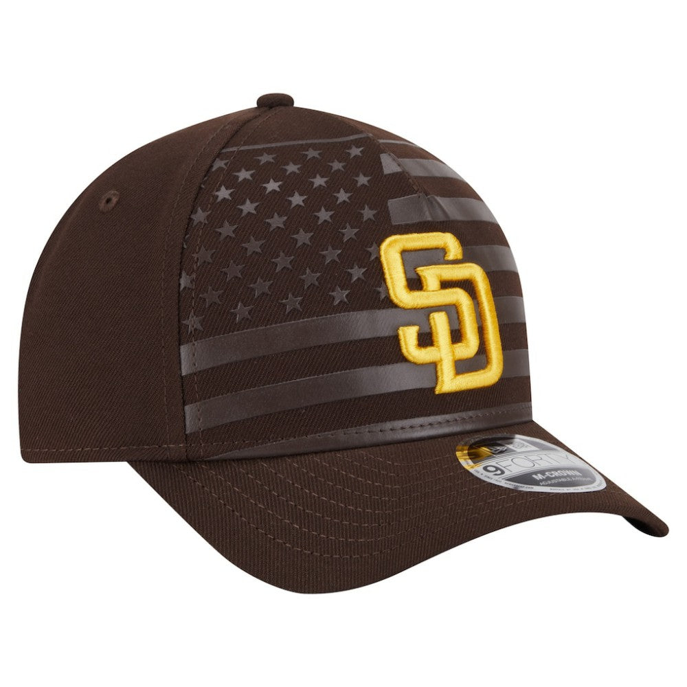 San Diego Padres New Era American Flag 9FORTY M-Crown A-Frame Adjustable Hat Online