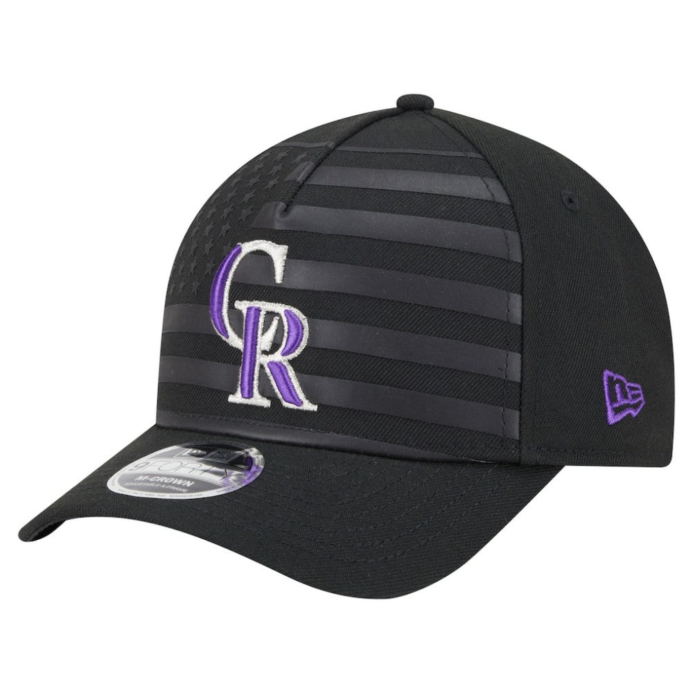 Colorado Rockies New Era American Flag 9FORTY M-Crown A-Frame Adjustable Hat Online