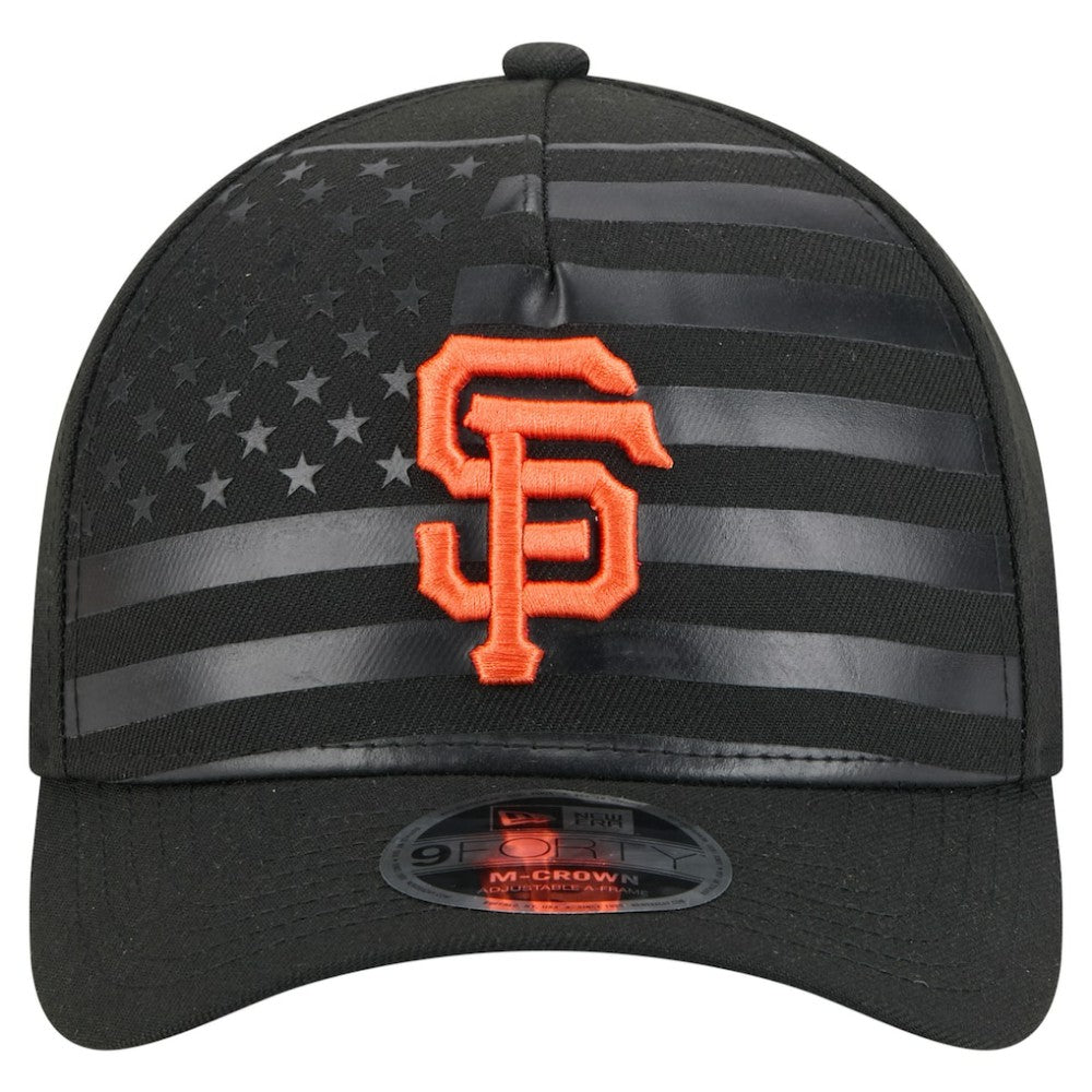 San Francisco Giants New Era American Flag 9FORTY M-Crown A-Frame Adjustable Hat Outlet