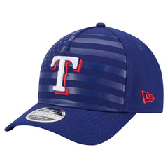 Texas Rangers New Era American Flag 9FORTY M-Crown A-Frame Adjustable Hat Sale