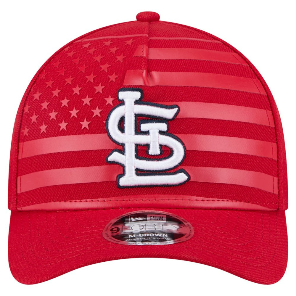 St. Louis Cardinals New Era American Flag 9FORTY M-Crown A-Frame Adjustable Hat Online