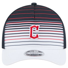 Cleveland Guardians New Era Gradient 9FORTY M-Crown Adjustable Hat Outlet
