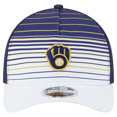 Milwaukee Brewers New Era Gradient 9FORTY M-Crown Adjustable Hat for sale