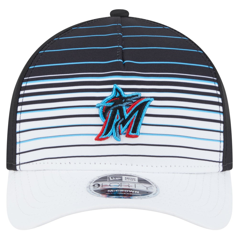 Miami Marlins New Era Gradient 9FORTY M-Crown Adjustable Hat Sale