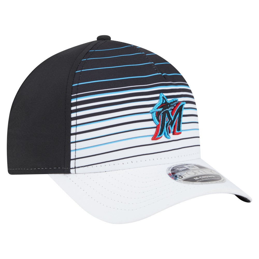 Miami Marlins New Era Gradient 9FORTY M-Crown Adjustable Hat Sale