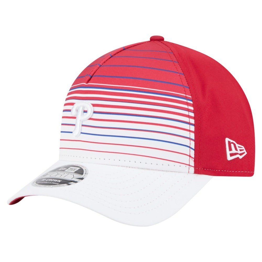 Philadelphia Phillies New Era Gradient 9FORTY M-Crown Adjustable Hat Outlet