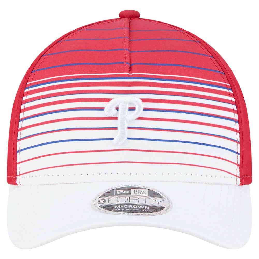 Philadelphia Phillies New Era Gradient 9FORTY M-Crown Adjustable Hat Outlet