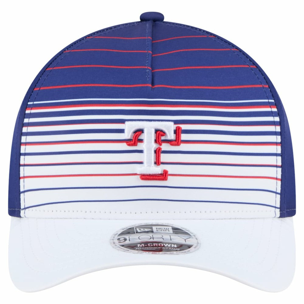 Texas Rangers New Era Gradient 9FORTY M-Crown Adjustable Hat Outlet