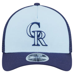Colorado Rockies New Era 2-Tone Color Pack 9FORTY M-Crown A-Frame Adjustable Hat Outlet