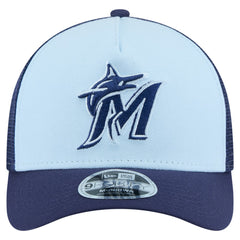 Miami Marlins New Era 2-Tone Color Pack 9FORTY M-Crown A-Frame Adjustable Hat Near Me