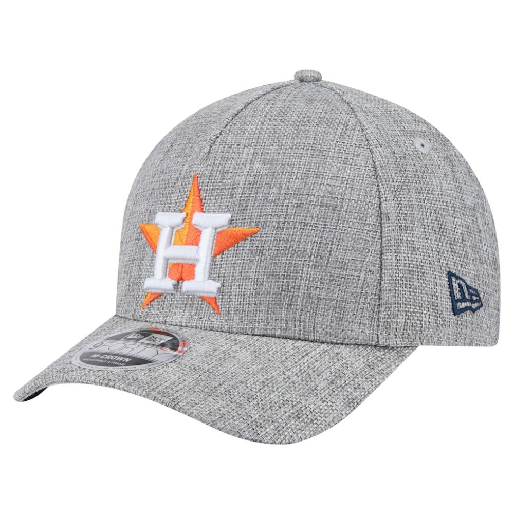 Houston Astros New Era Cotton Weave M-Crown A-Frame 9FORTY Adjustable Hat for sale