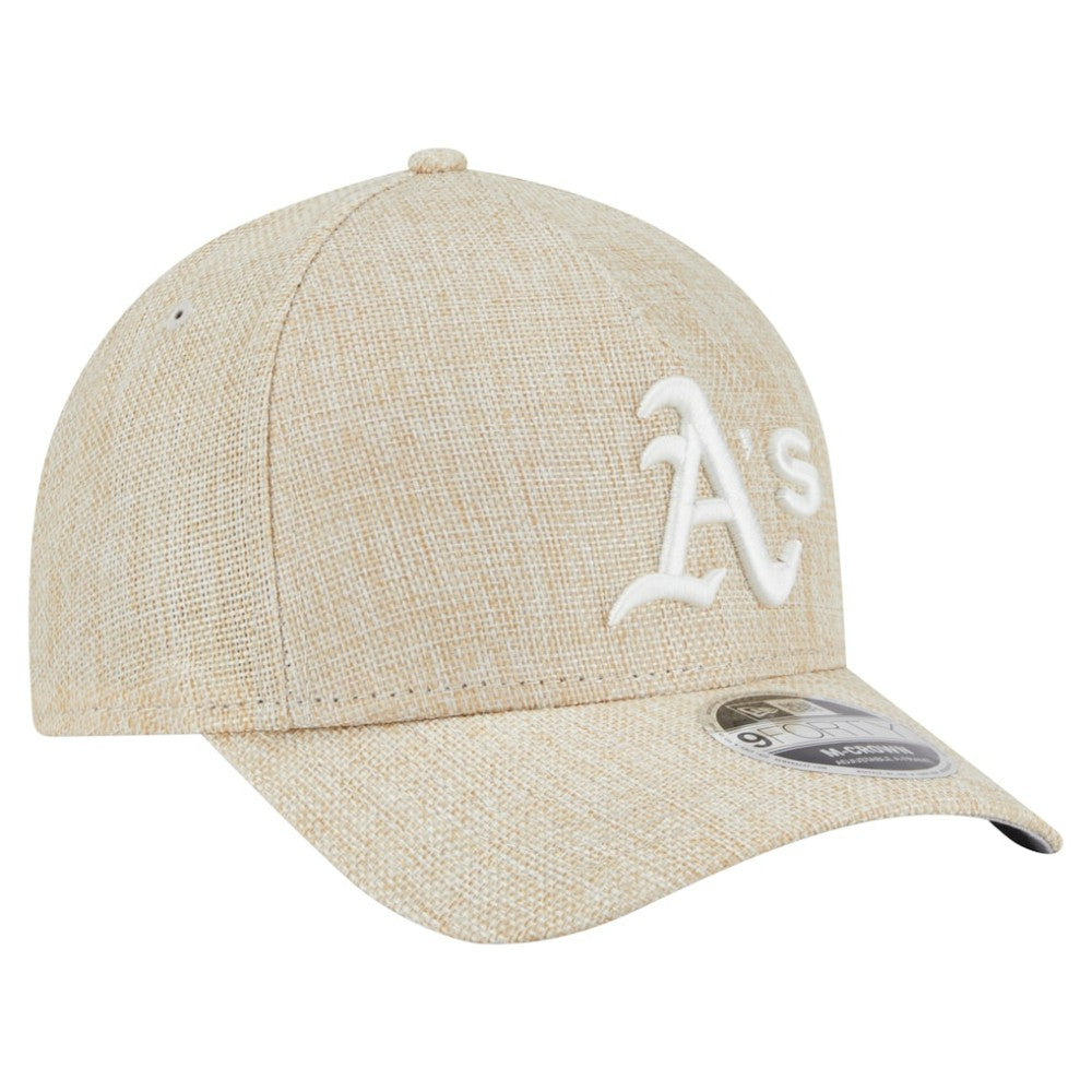 Athletics New Era Cotton Weave M-Crown A-Frame 9FORTY Adjustable Hat Near Me