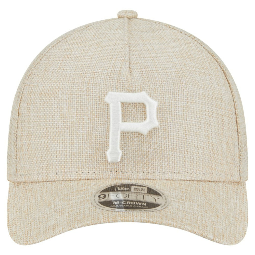 Pittsburgh Pirates New Era Cotton Weave M-Crown A-Frame 9FORTY Adjustable Hat Online