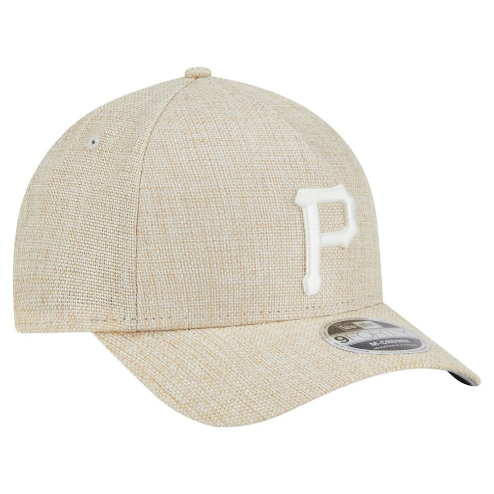 Pittsburgh Pirates New Era Cotton Weave M-Crown A-Frame 9FORTY Adjustable Hat Online