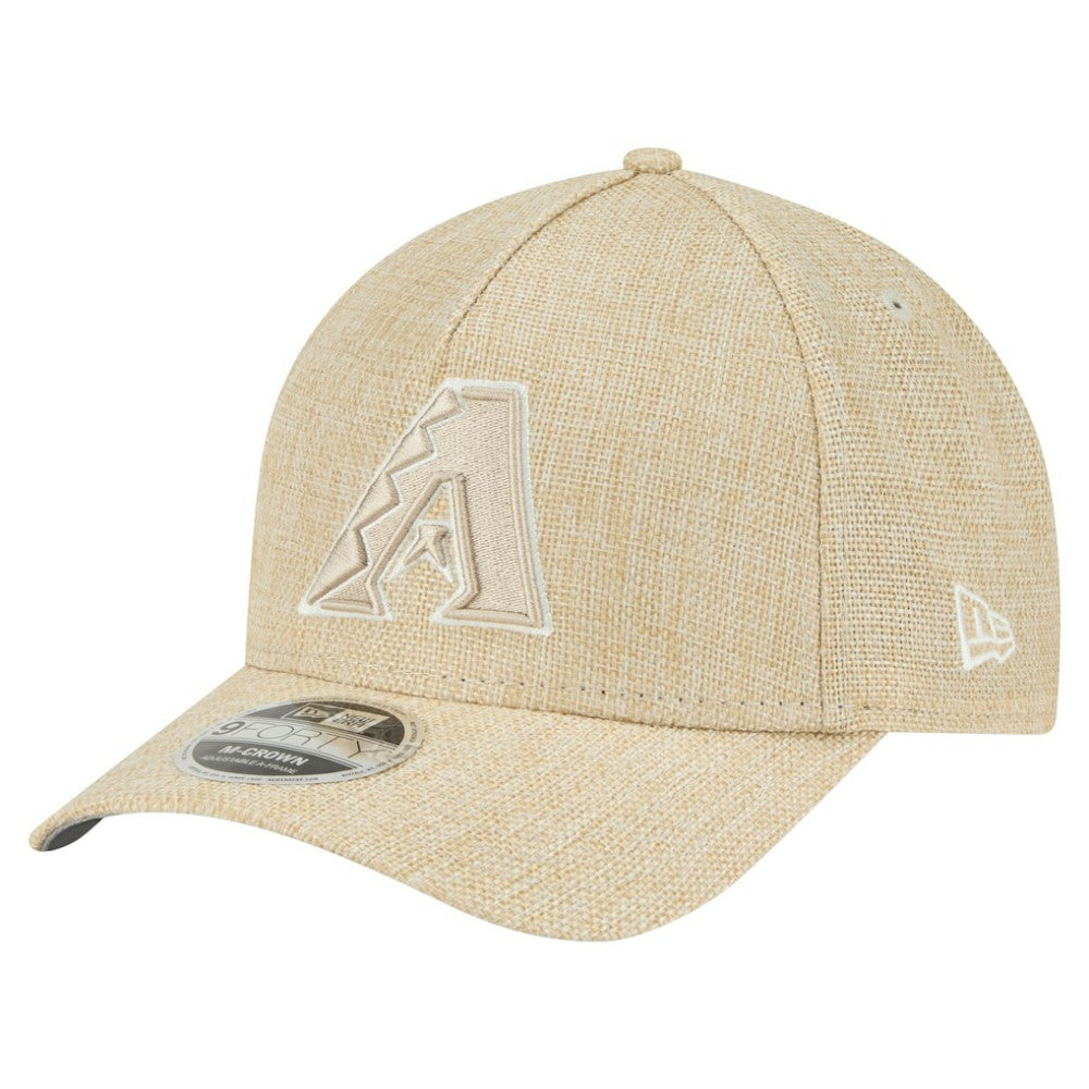 Arizona Diamondbacks New Era Cotton Weave M-Crown A-Frame 9FORTY Adjustable Hat for sale